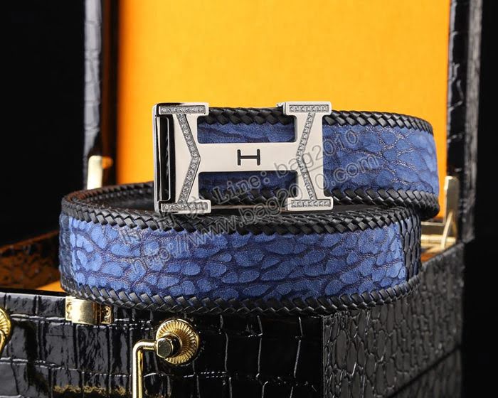 HERMES皮帶 原單品質 2019新品 進口小牛皮 愛馬仕男士腰帶 雙面男皮帶  hgh1937